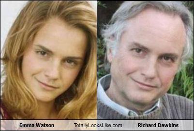 Emma Watson Totally Looks Like Richard Dawkins
