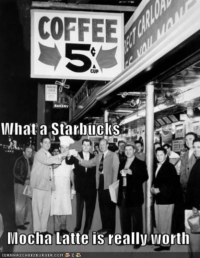 What a Starbucks Mocha Latte is really worth