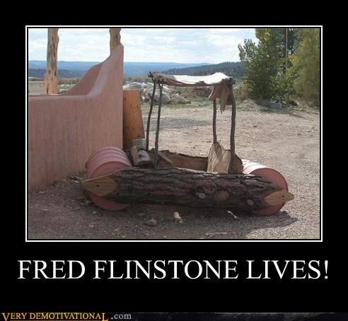 FRED FLINSTONE LIVES!