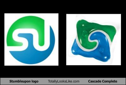 Stumbleupon logo Totally Looks Like Cascade Complete