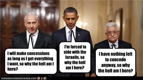 I will make concessions as long as I get everything I want, so why the hell am I here?