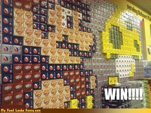Yum, Mustache Made of Pepsi