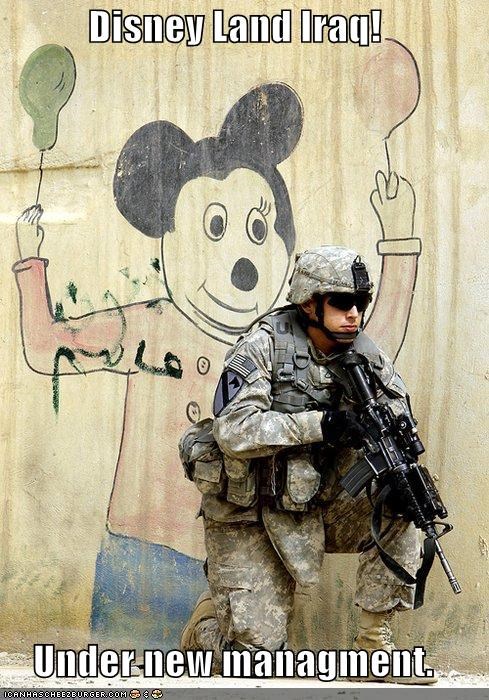 Disney Land Iraq!  Under new managment.