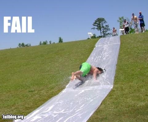 Slip-n-Slide fail