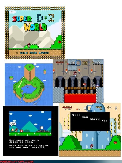 Super Proposal: The Princess Will Be In Your Castle