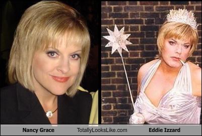 Nancy Grace Totally Looks Like Eddie Izzard