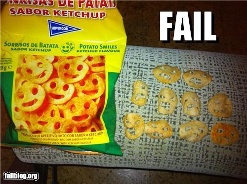 Potato Smiles FAIL