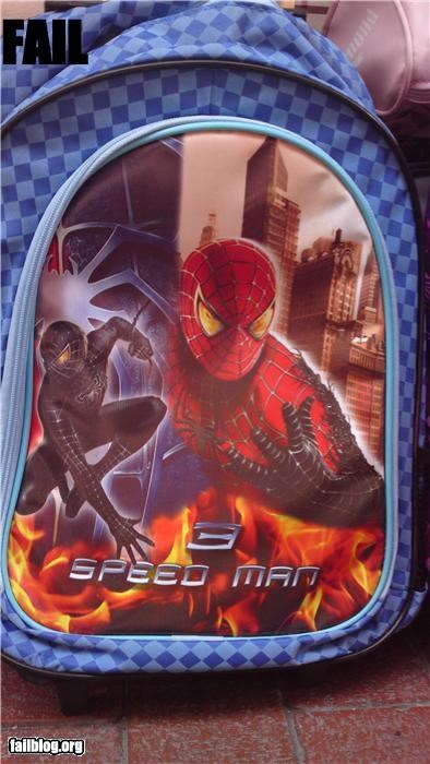 Spider-man Bag Fail