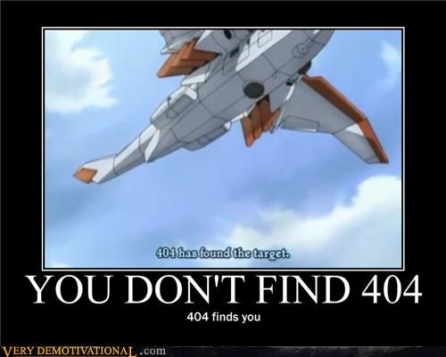 YOU DON'T FIND 404