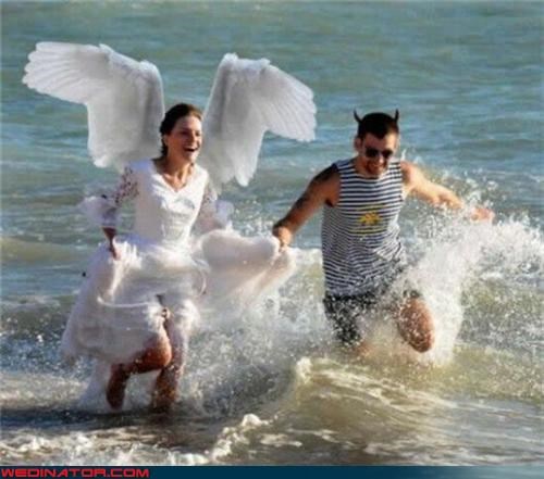 Just Another Angel-Devil Water Wedding