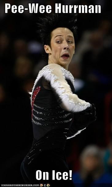 Pee-Wee Hurrman  On Ice!