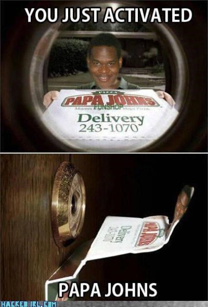 It's Not Delivery, It's Your Friends Being Jerks