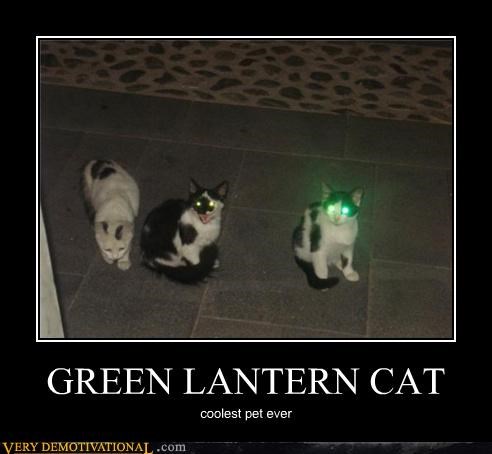 GREEN LANTERN CAT