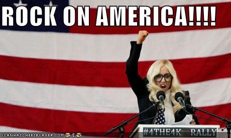 ROCK ON AMERICA!!!!
