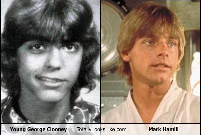 Young George Clooney Totally Looks Like Mark Hamill