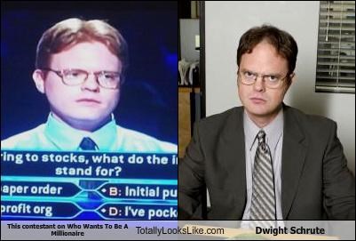This contestant on Who Wants To Be A Millionaire Totally Looks Like Dwight Schrute