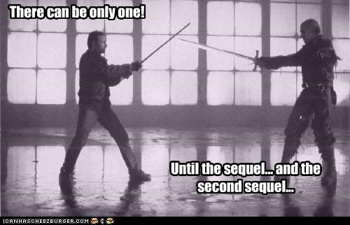 There can be only one!