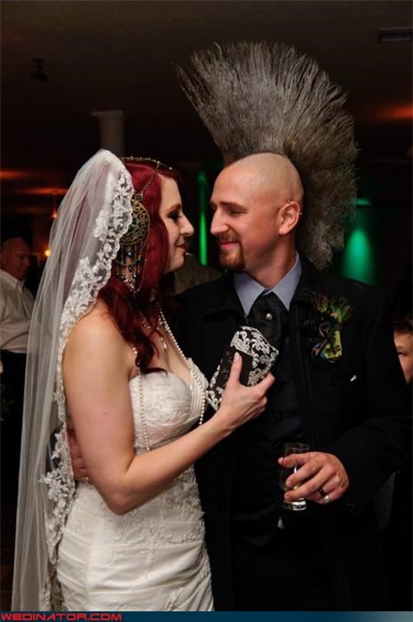 The Best Mohawk Groom I've Seen 