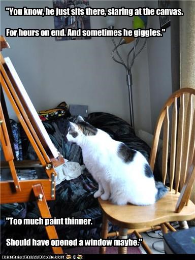 Paint thinner - It's a hell of a drug!