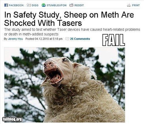 Probably Bad News: Study FAIL