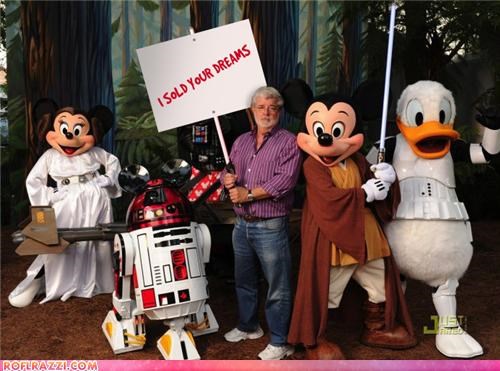 George Lucas is Captioning Himself?  I'm Out of a Job...