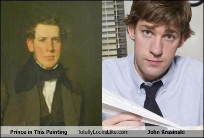 Prince in This Painting Totally Looks Like John Krasinski
