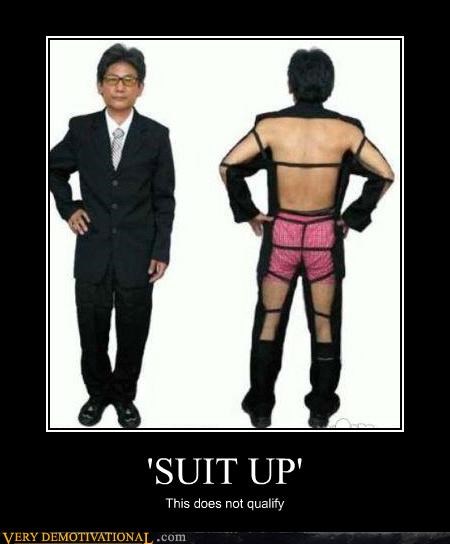 'SUIT UP'