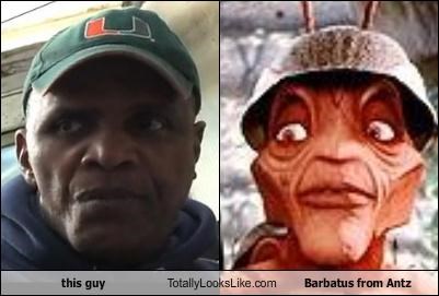 this guy Totally Looks Like Barbatus from Antz
