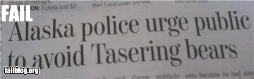 Probably Bad News: Warning FAIL