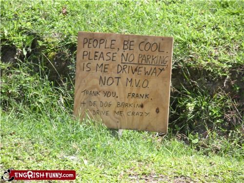 But It's Cool to Park Illegally!