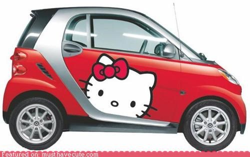 Hello Kitty Smart Car