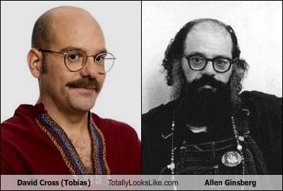 David Cross (Tobias) Totally Looks Like Allen Ginsberg
