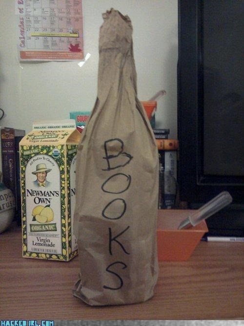 I Always Read My Books On The Rocks.. With A Twist