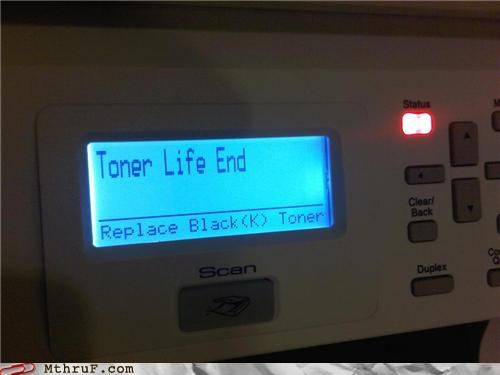 What's With All These Suicidal Printers?