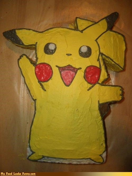 Funny Food Photos - Pokemon Cake