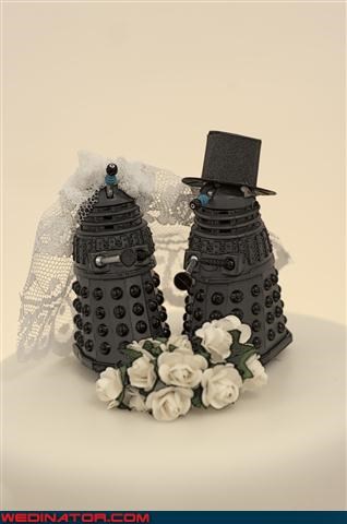 Dalek Cake Toppers...With Accessories!