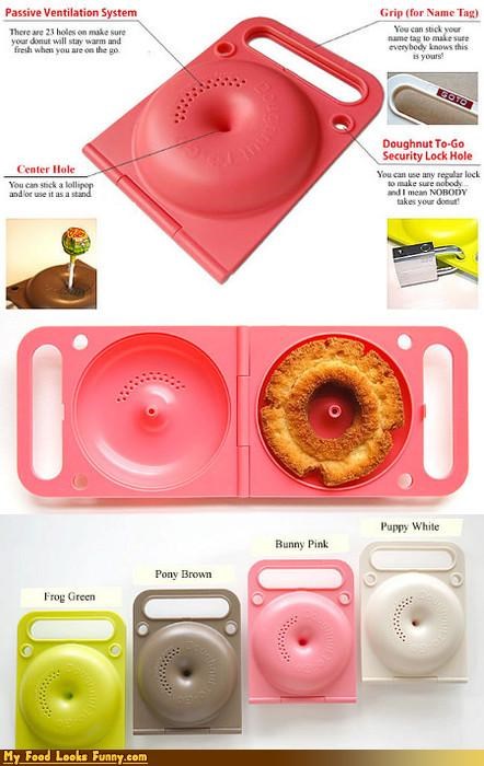 Funny Food Photos - Donut Carrier