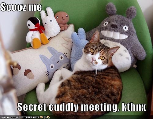 Scooz me  Secret cuddly meeting, kthnx