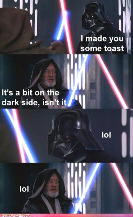 Mmm...Burnt Toast...With Butter...