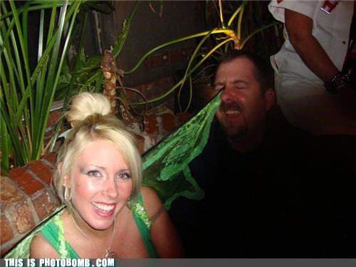 Photobomber Fails Against Tinkerbell