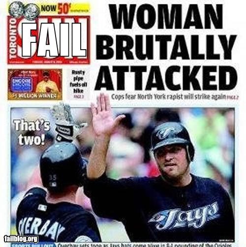 Probably Bad News: Juxtaposition FAIL