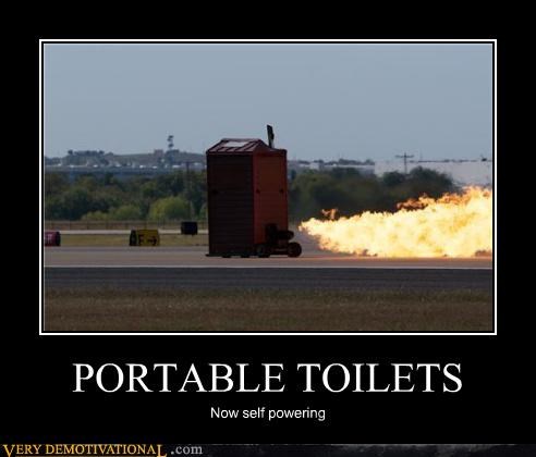 PORTABLE TOILETS