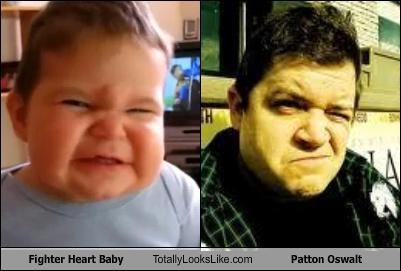 Fighter Heart Baby Totally Looks Like Patton Oswalt