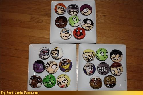 Funny Food Photos - Futurama Cupcakes