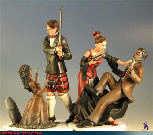 Zombie Apocalypse Cake Toppers!