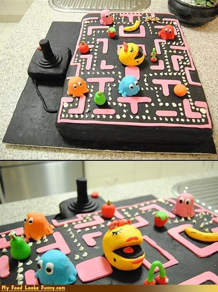 Ms. Pac Man Cake