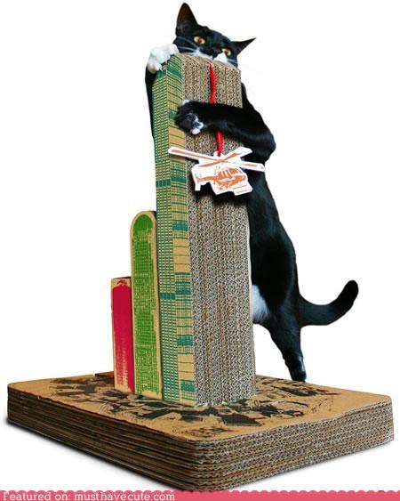 Cat-Zilla Scratching Post