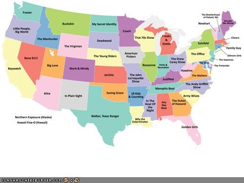Infographic: TV Shows By State