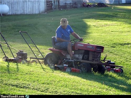 Towin' and Mowin'