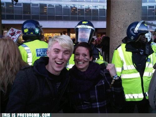 Happy Riot Cop is Happy